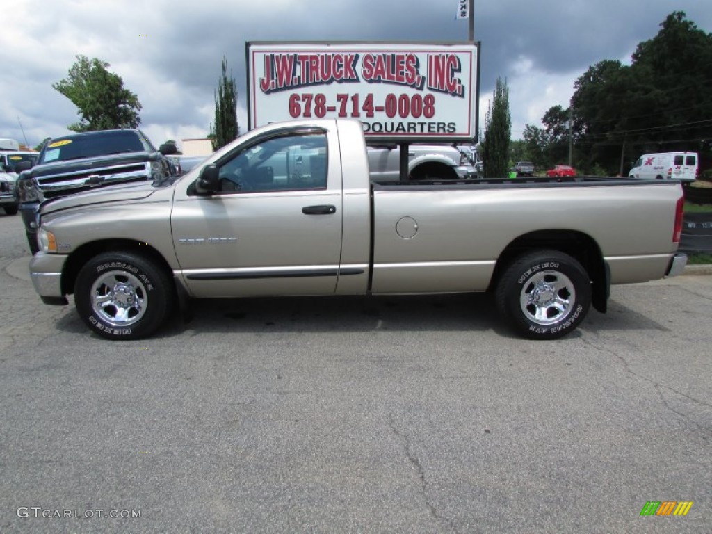 2004 Ram 1500 ST Regular Cab - Light Almond Pearl / Dark Slate Gray photo #3