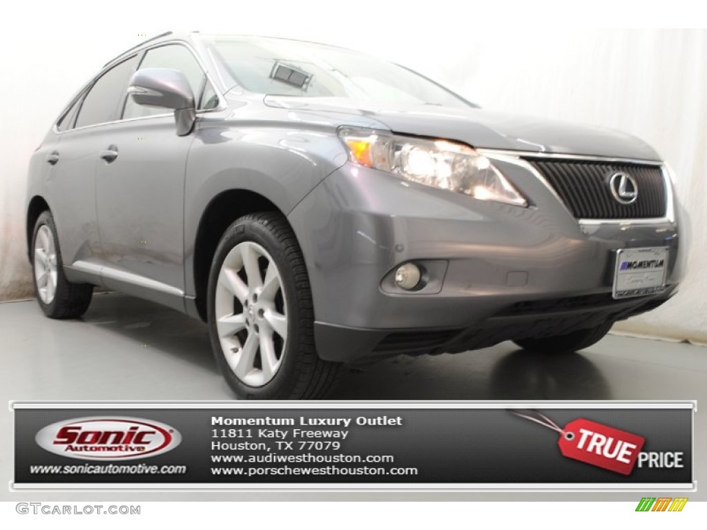 2012 RX 350 - Nebula Gray Pearl / Black photo #1