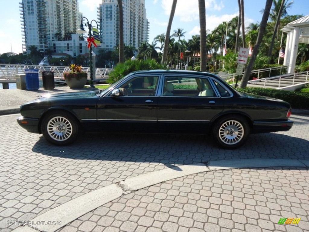 1996 XJ Vanden Plas - British Racing Green / Ivory photo #9