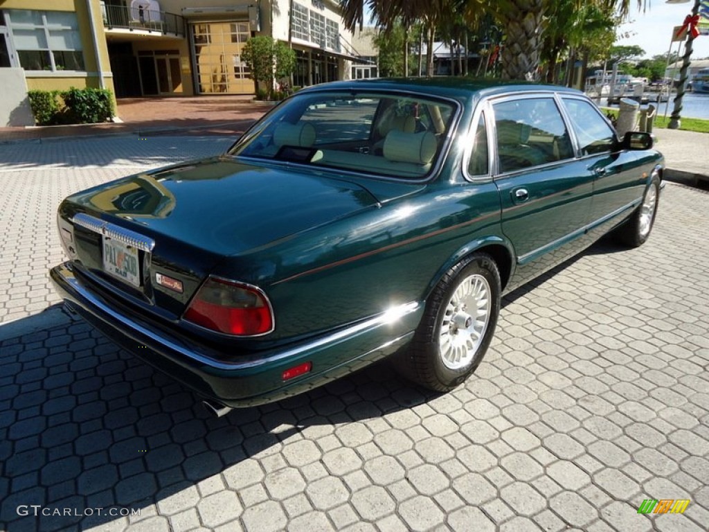 1996 XJ Vanden Plas - British Racing Green / Ivory photo #11