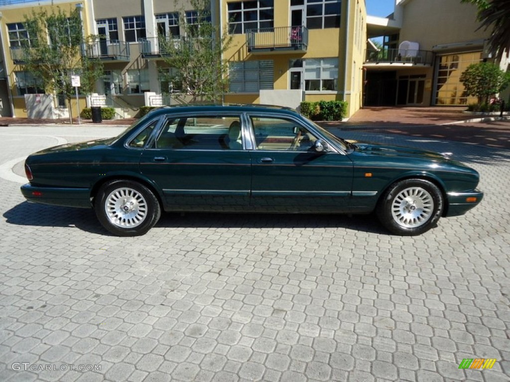British Racing Green 1996 Jaguar XJ Vanden Plas Exterior Photo #85145396