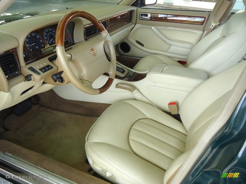 Ivory Interior 1996 Jaguar XJ Vanden Plas Photo #85145420
