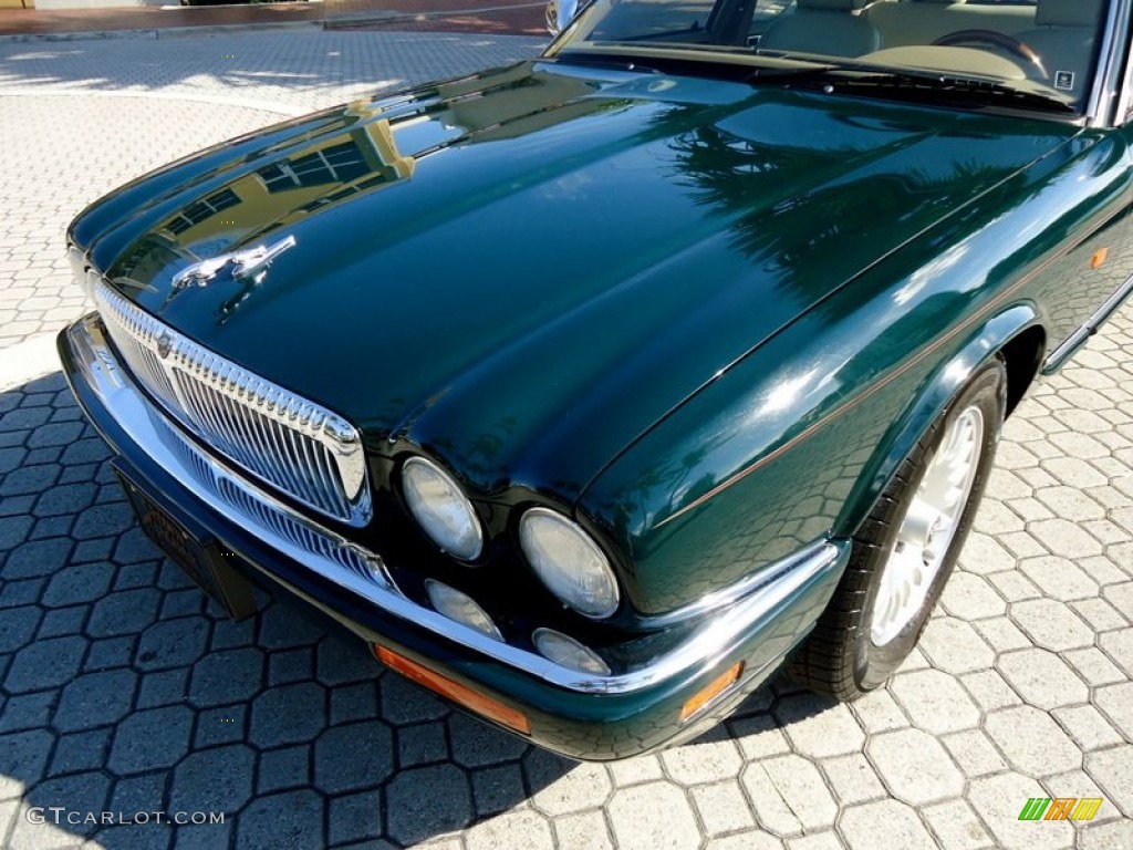 1996 XJ Vanden Plas - British Racing Green / Ivory photo #18