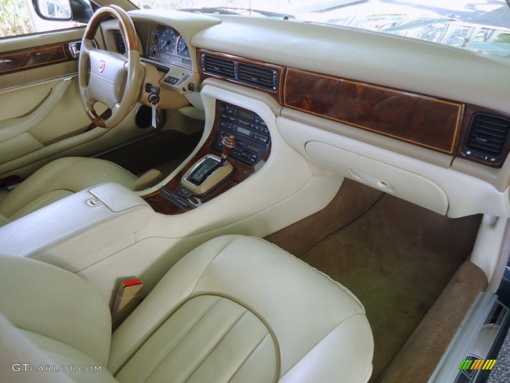 Ivory Interior 1996 Jaguar XJ Vanden Plas Photo #85145549