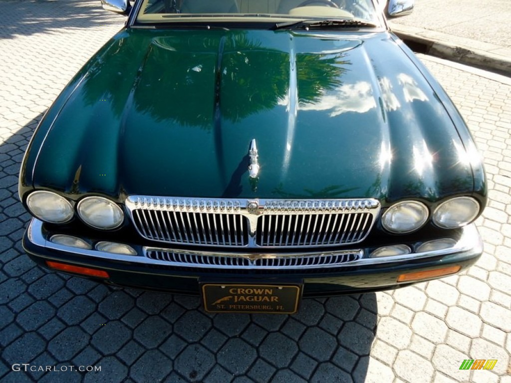 1996 XJ Vanden Plas - British Racing Green / Ivory photo #31