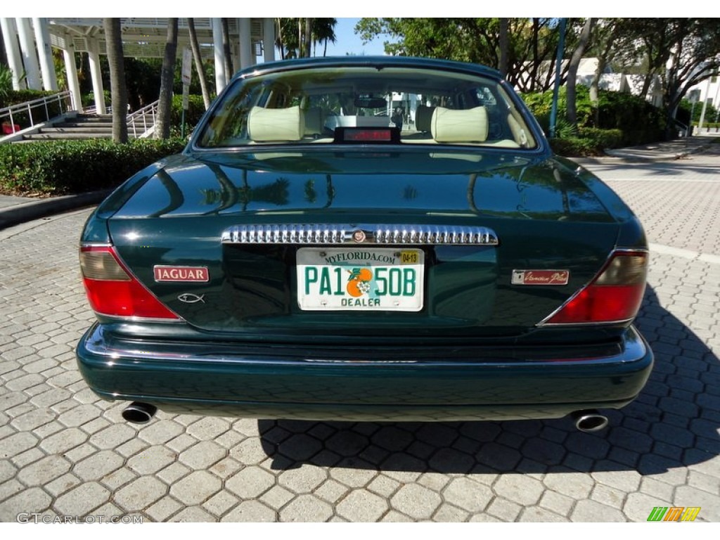 1996 XJ Vanden Plas - British Racing Green / Ivory photo #36