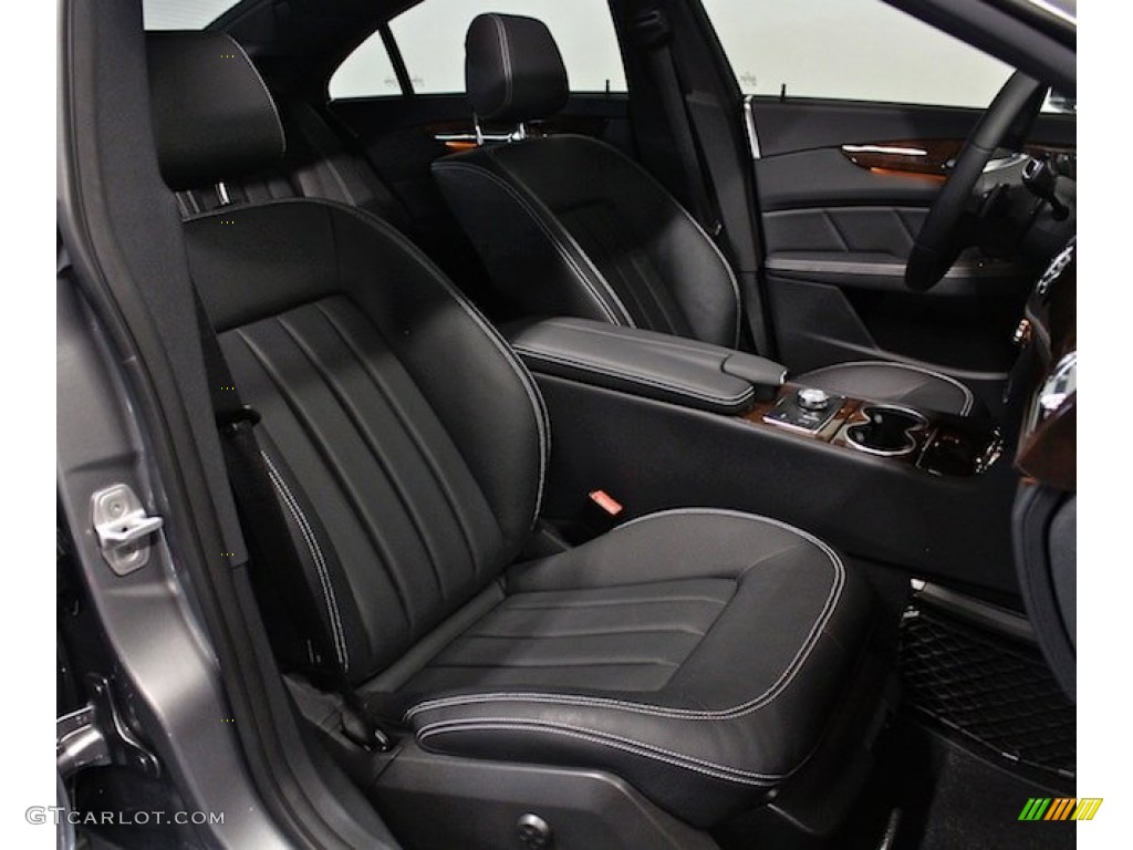 Black Interior 2012 Mercedes-Benz CLS 550 Coupe Photo #85146404
