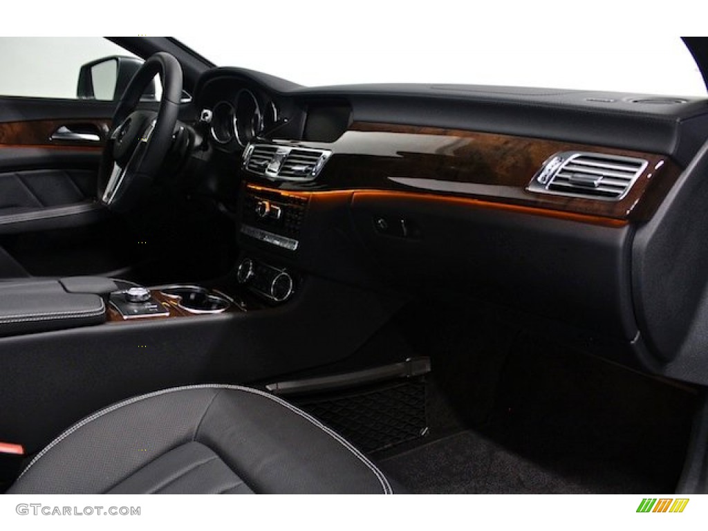 2012 Mercedes-Benz CLS 550 Coupe Black Dashboard Photo #85146470