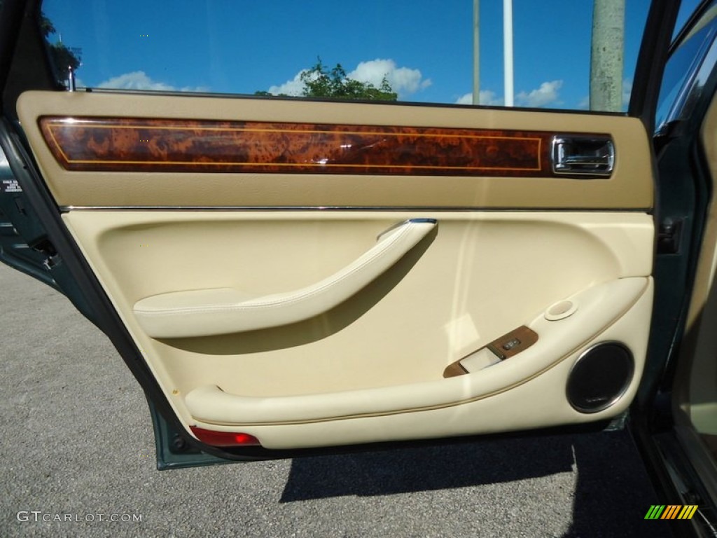 1996 Jaguar XJ Vanden Plas Ivory Door Panel Photo #85146497