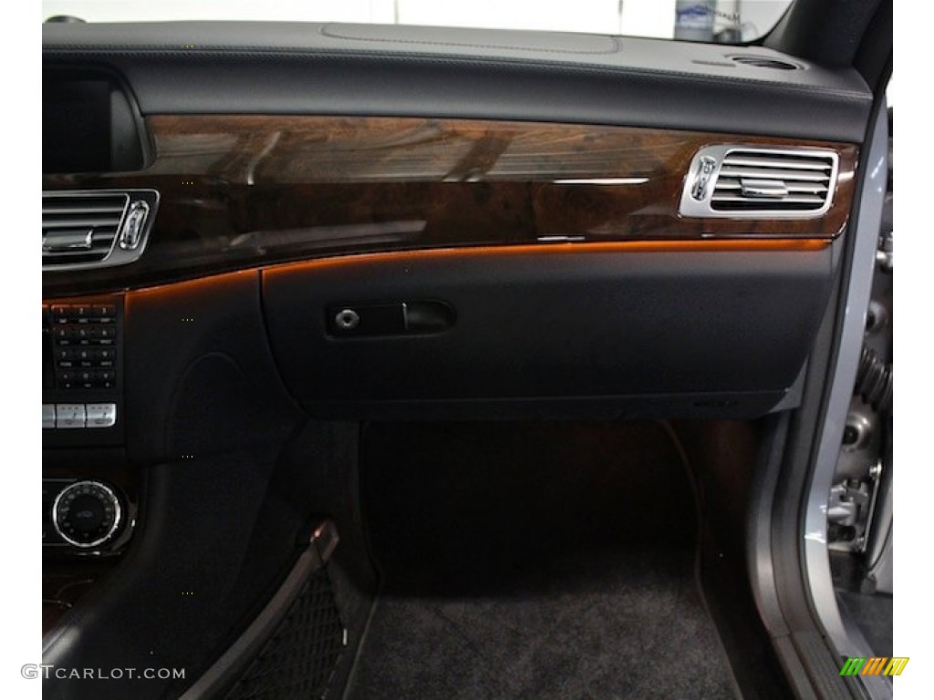 2012 Mercedes-Benz CLS 550 Coupe Black Dashboard Photo #85146563