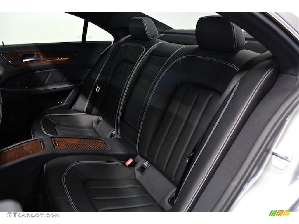Black Interior 2012 Mercedes-Benz CLS 550 Coupe Photo #85146782