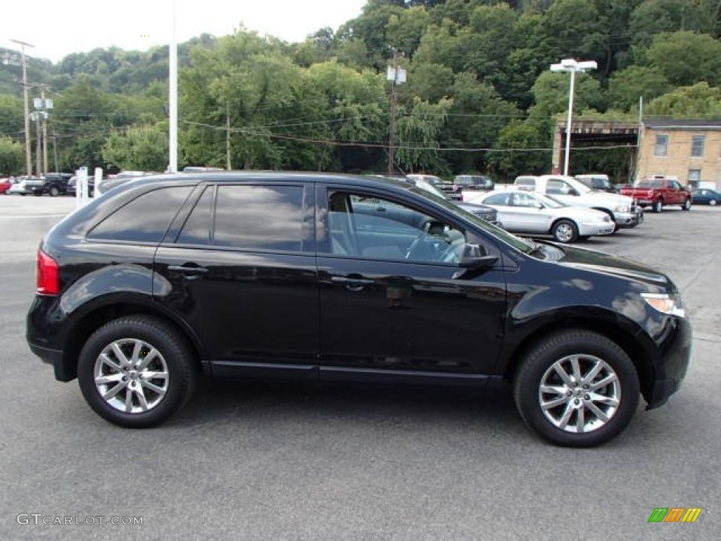 2012 Edge SEL AWD - Black / Medium Light Stone photo #1