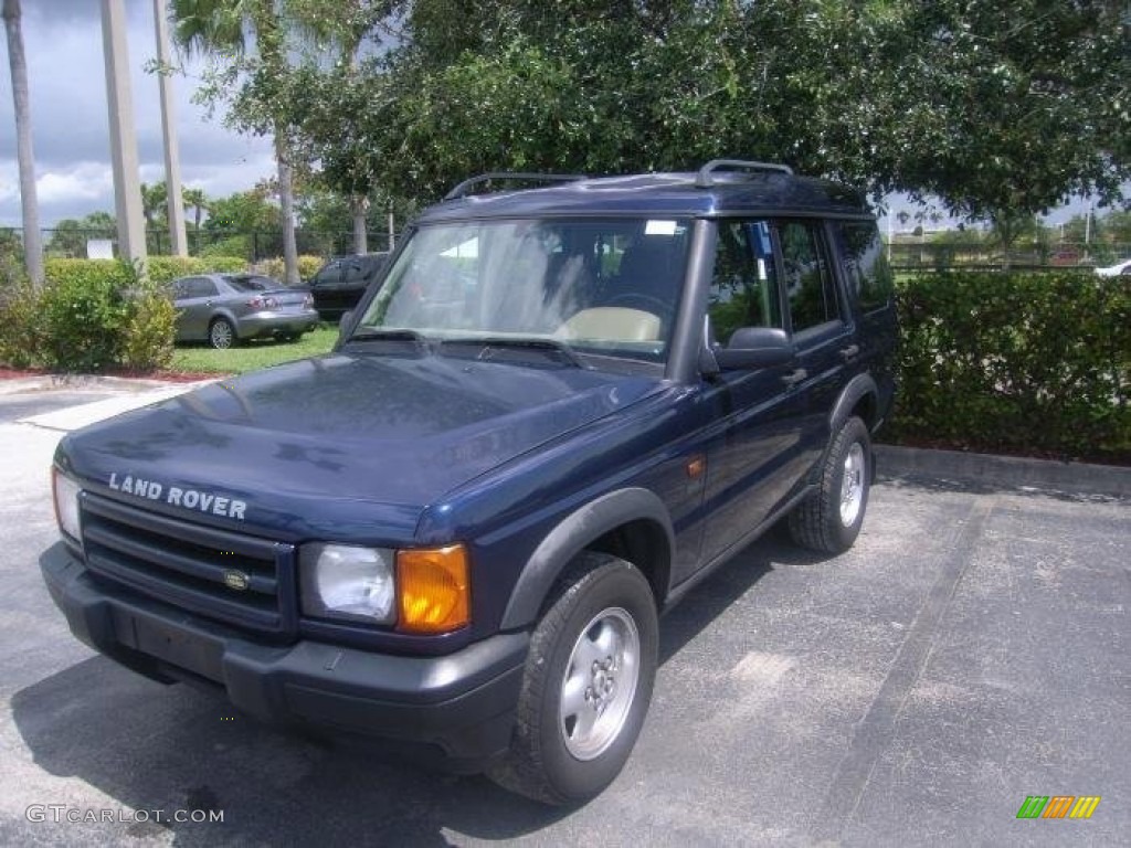 Oslo Blue Metallic 2002 Land Rover Discovery II SE Exterior Photo #85147190