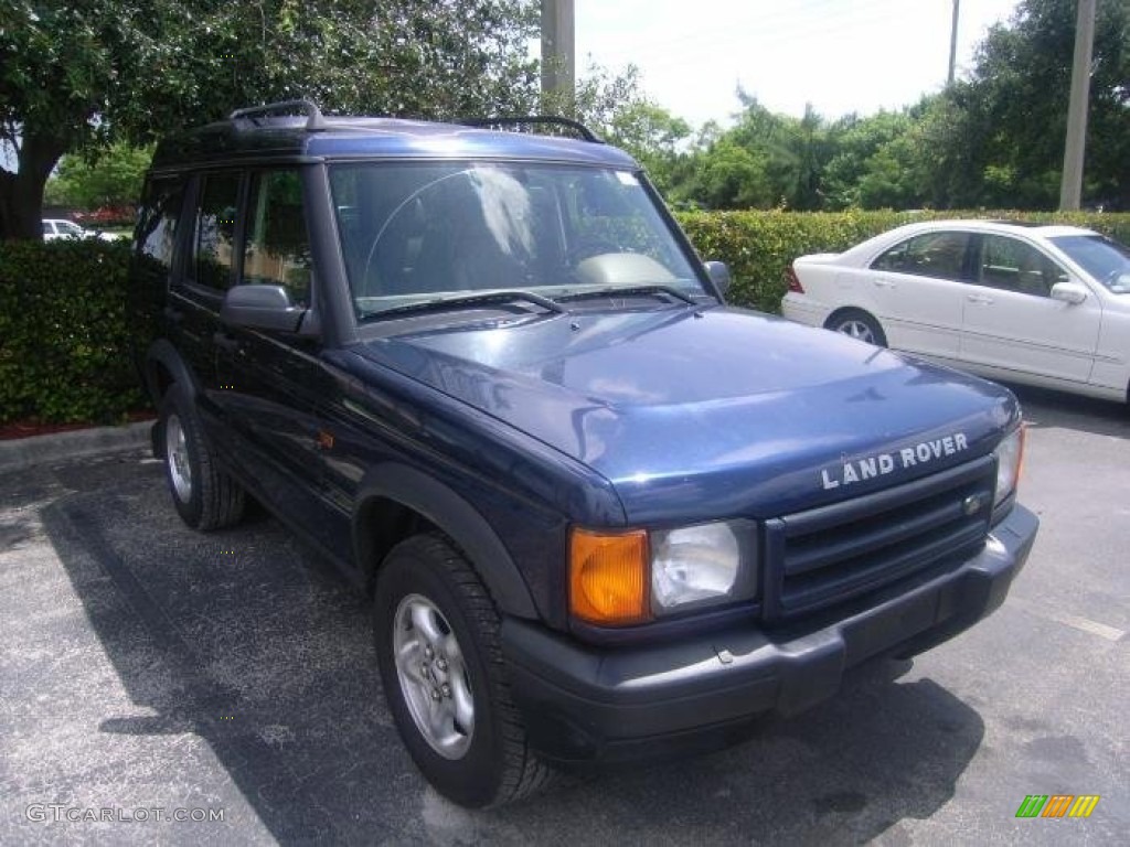 2002 Discovery II SE - Oslo Blue Metallic / Bahama Beige photo #2