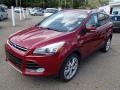 2014 Ruby Red Ford Escape Titanium 2.0L EcoBoost 4WD  photo #4