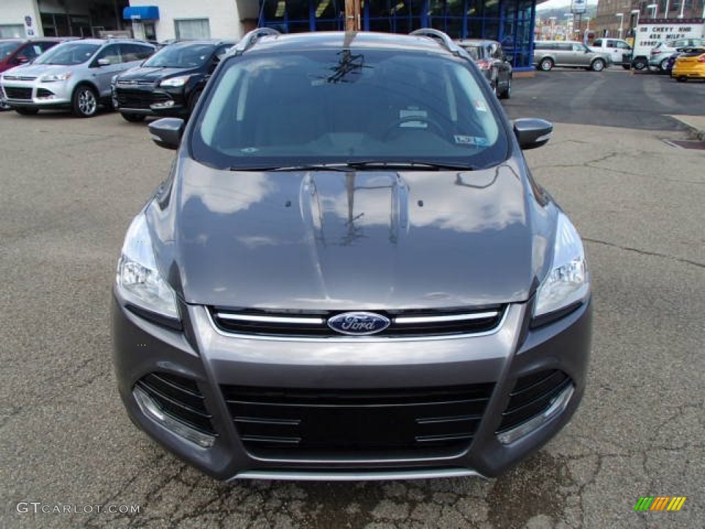 2014 Escape Titanium 1.6L EcoBoost 4WD - Sterling Gray / Charcoal Black photo #3