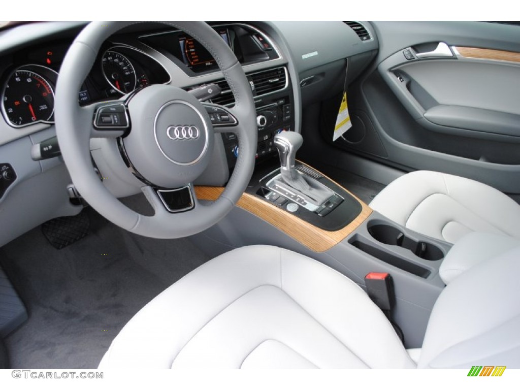 Titanium Gray Interior 2014 Audi A5 2.0T quattro Coupe Photo #85148104