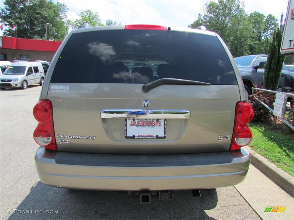 2005 Durango SLT - Light Khaki Metallic / Khaki photo #5