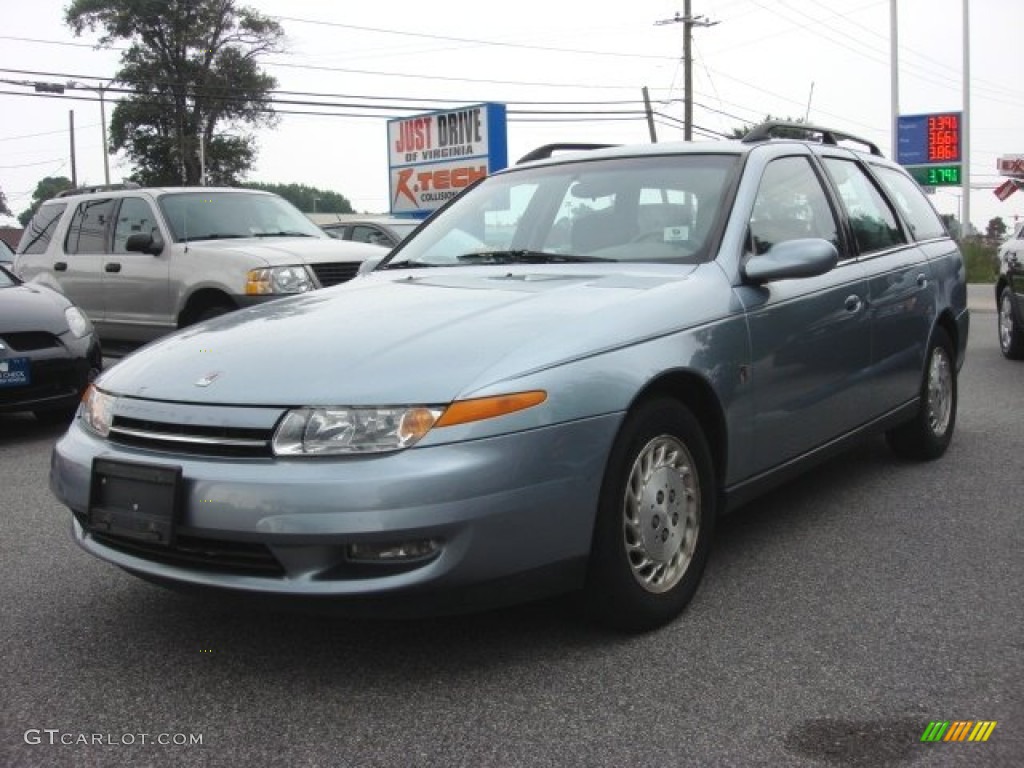 2001 L Series LW300 Wagon - Blue Silver / Gray photo #1