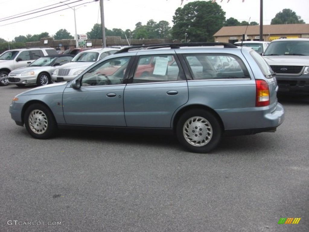 Blue Silver 2001 Saturn L Series LW300 Wagon Exterior Photo #85148852