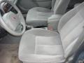2001 Saturn L Series Gray Interior Front Seat Photo