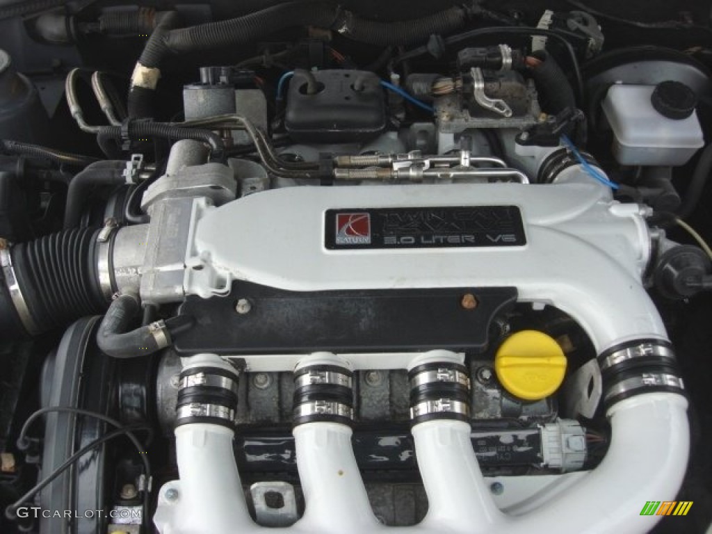 2001 Saturn L Series LW300 Wagon Engine Photos