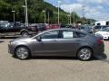 2014 Sterling Gray Ford Fusion SE EcoBoost  photo #5