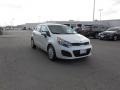 2013 Clear White Kia Rio LX 5-Door  photo #1