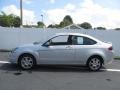 2010 Ingot Silver Metallic Ford Focus SE Coupe  photo #2