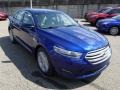 2014 Deep Impact Blue Ford Taurus SEL  photo #2