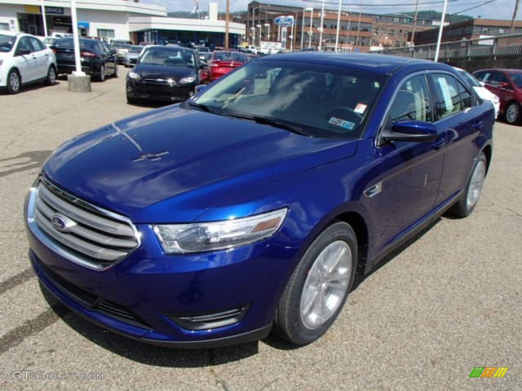 Deep Impact Blue 2014 Ford Taurus SEL Exterior Photo #85150556