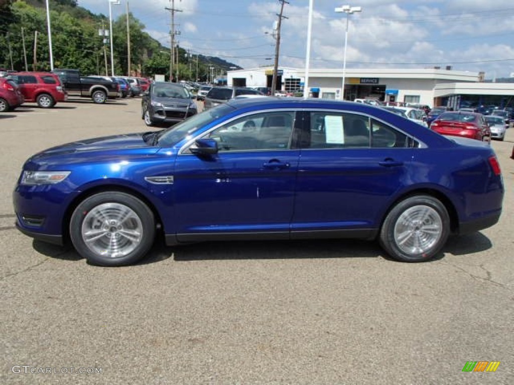 Deep Impact Blue 2014 Ford Taurus SEL Exterior Photo #85150580
