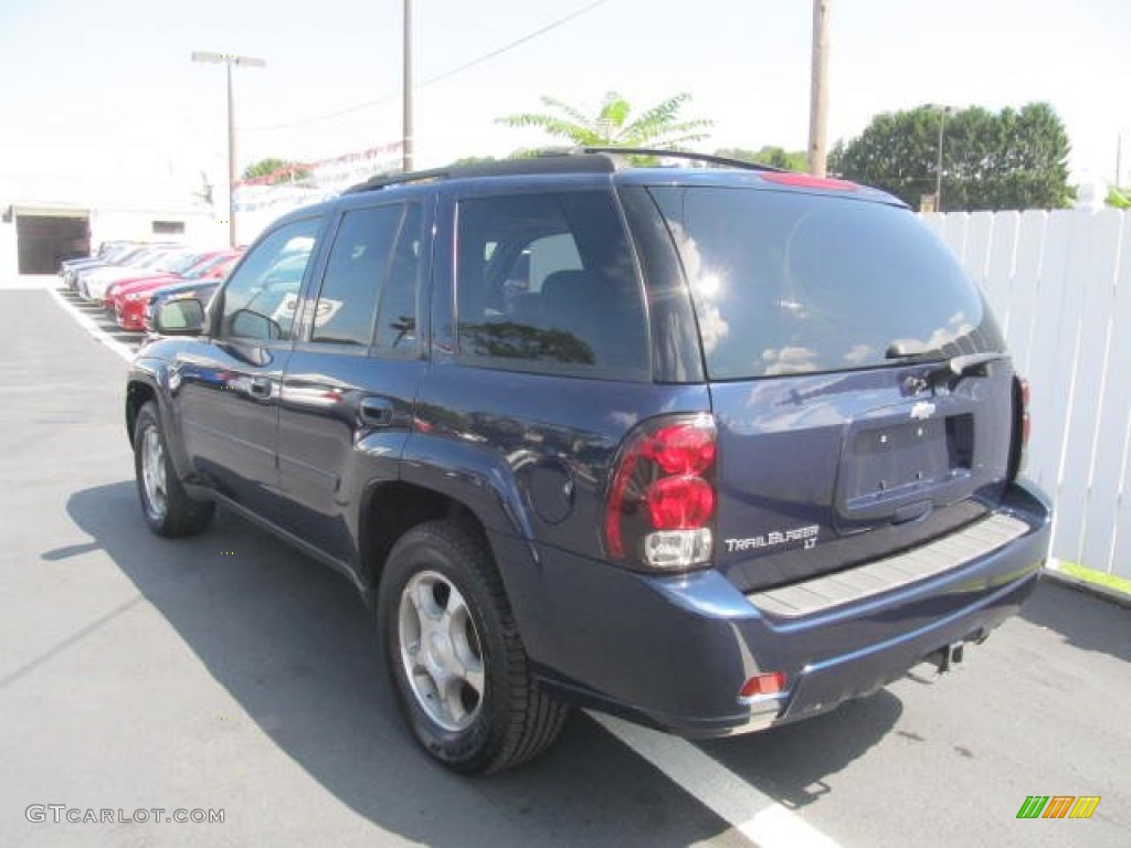 2008 TrailBlazer LT 4x4 - Imperial Blue Metallic / Ebony photo #4