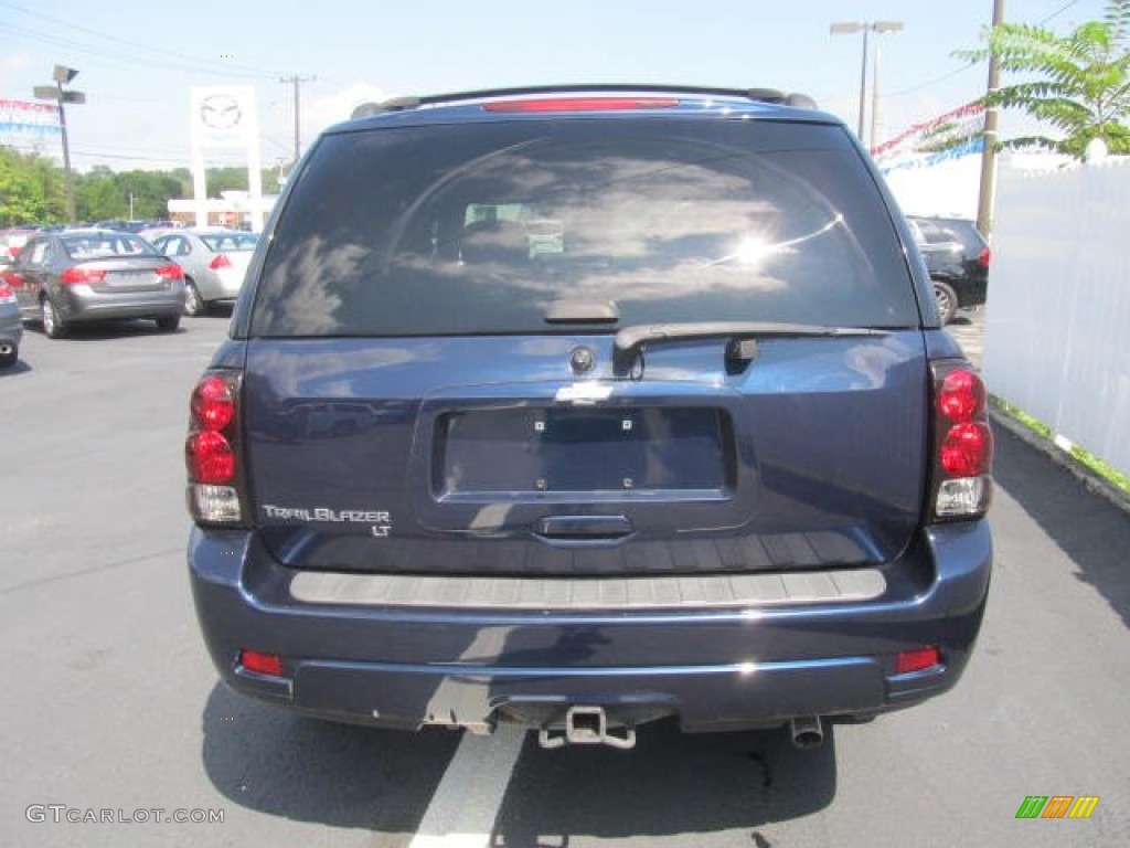 2008 TrailBlazer LT 4x4 - Imperial Blue Metallic / Ebony photo #5