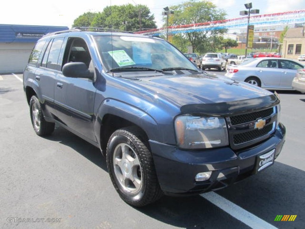 2008 TrailBlazer LT 4x4 - Imperial Blue Metallic / Ebony photo #7