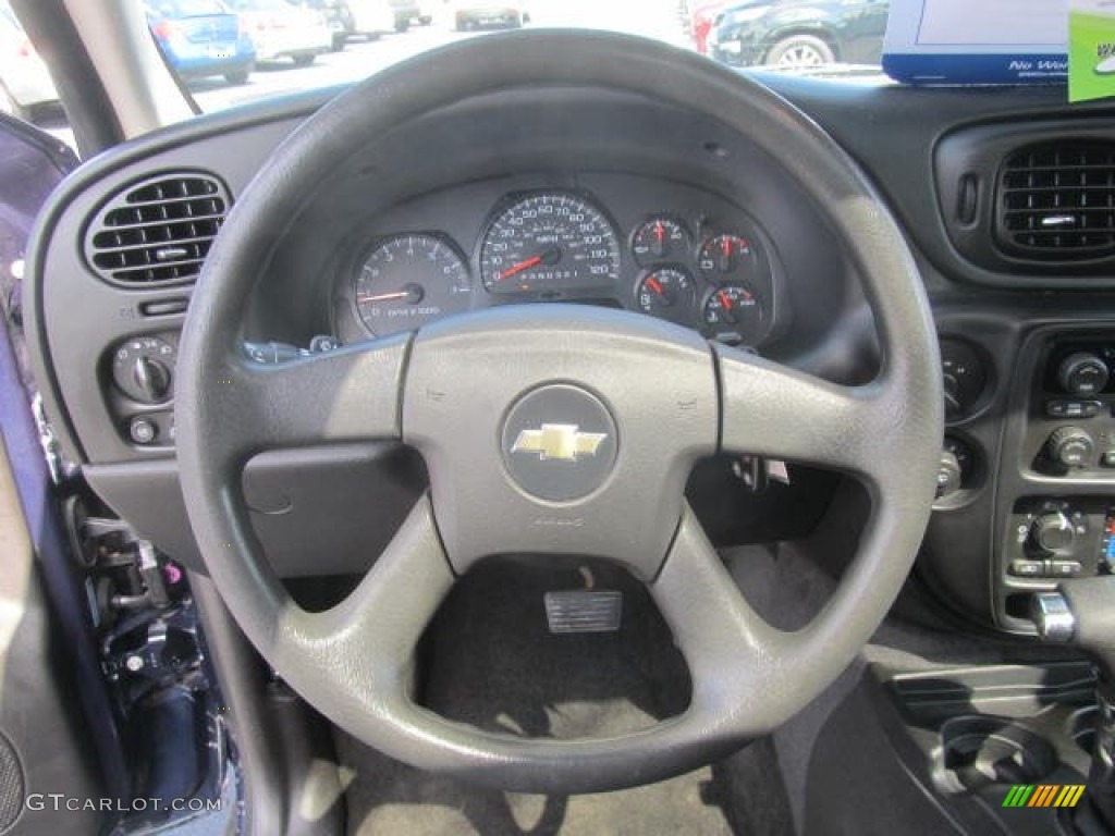 2008 TrailBlazer LT 4x4 - Imperial Blue Metallic / Ebony photo #14