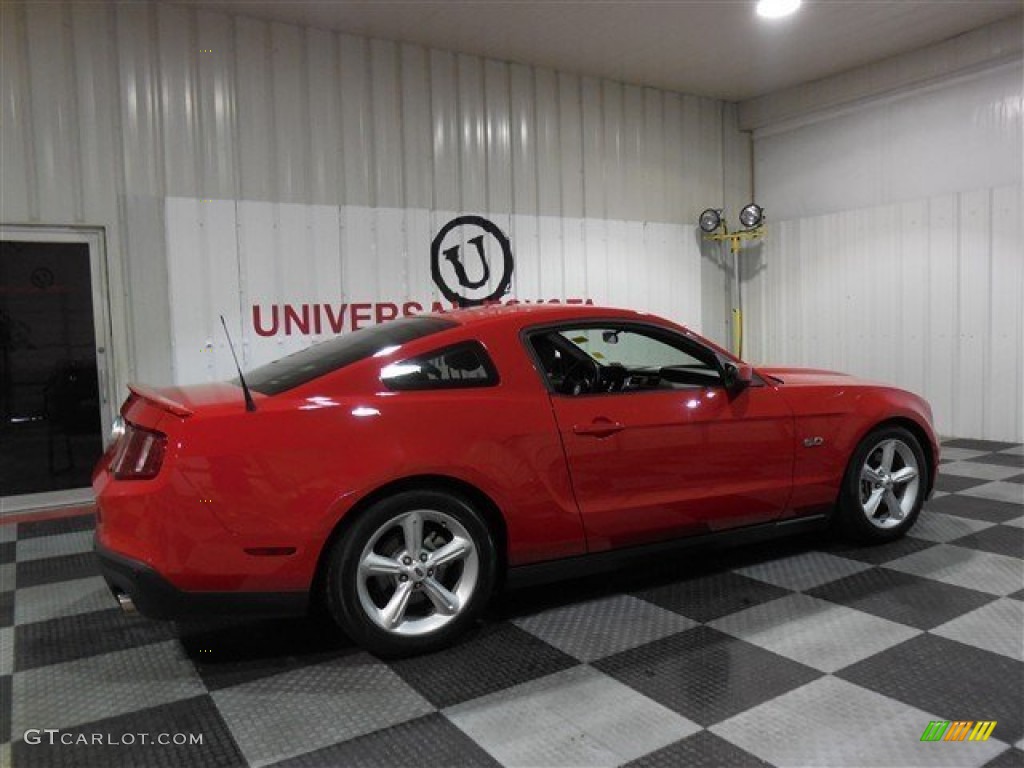 2012 Mustang GT Premium Coupe - Race Red / Charcoal Black photo #7