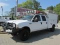 Oxford White - F350 Super Duty Lariat Crew Cab 4x4 Photo No. 2