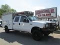 Oxford White - F350 Super Duty Lariat Crew Cab 4x4 Photo No. 12