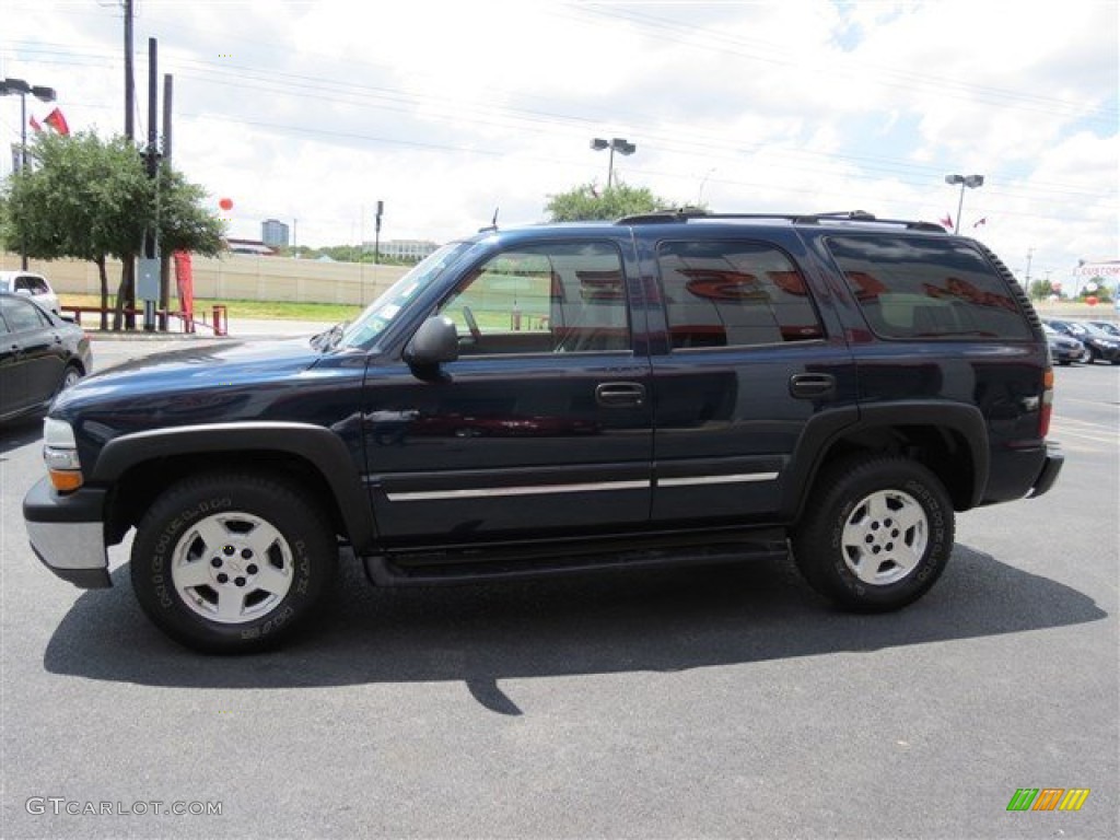 2004 Tahoe LT - Dark Blue Metallic / Tan/Neutral photo #4