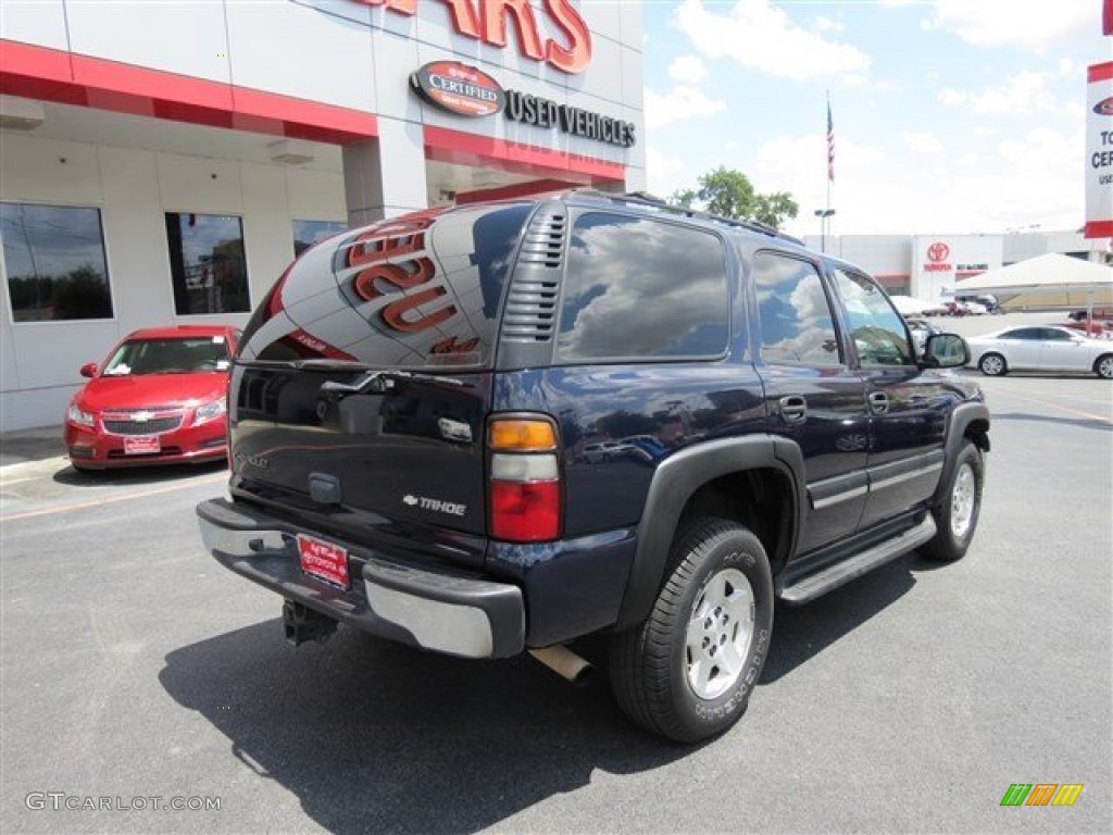 2004 Tahoe LT - Dark Blue Metallic / Tan/Neutral photo #7