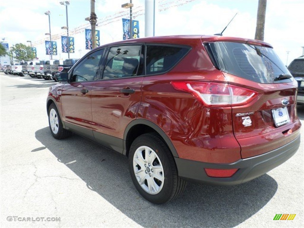 2014 Escape S - Sunset / Charcoal Black photo #3