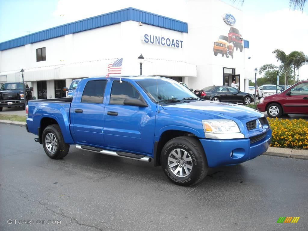 2007 Raider LS Double Cab - Electric Blue / Slate photo #1