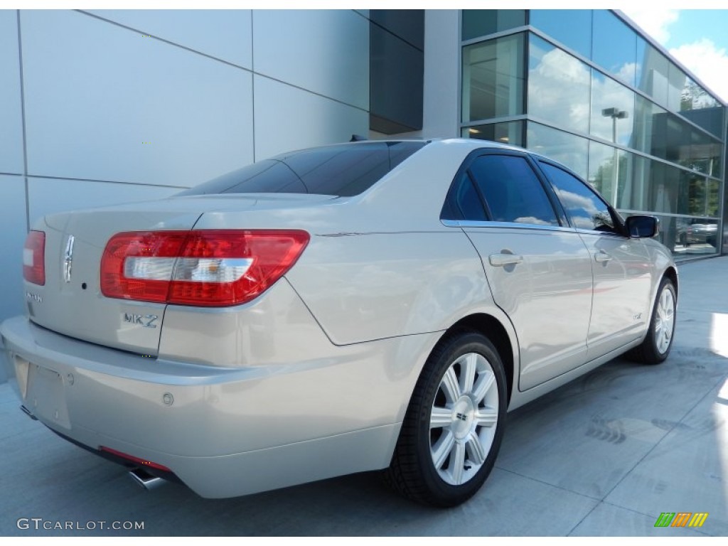 2009 MKZ Sedan - Smokestone Metallic / Sand photo #4