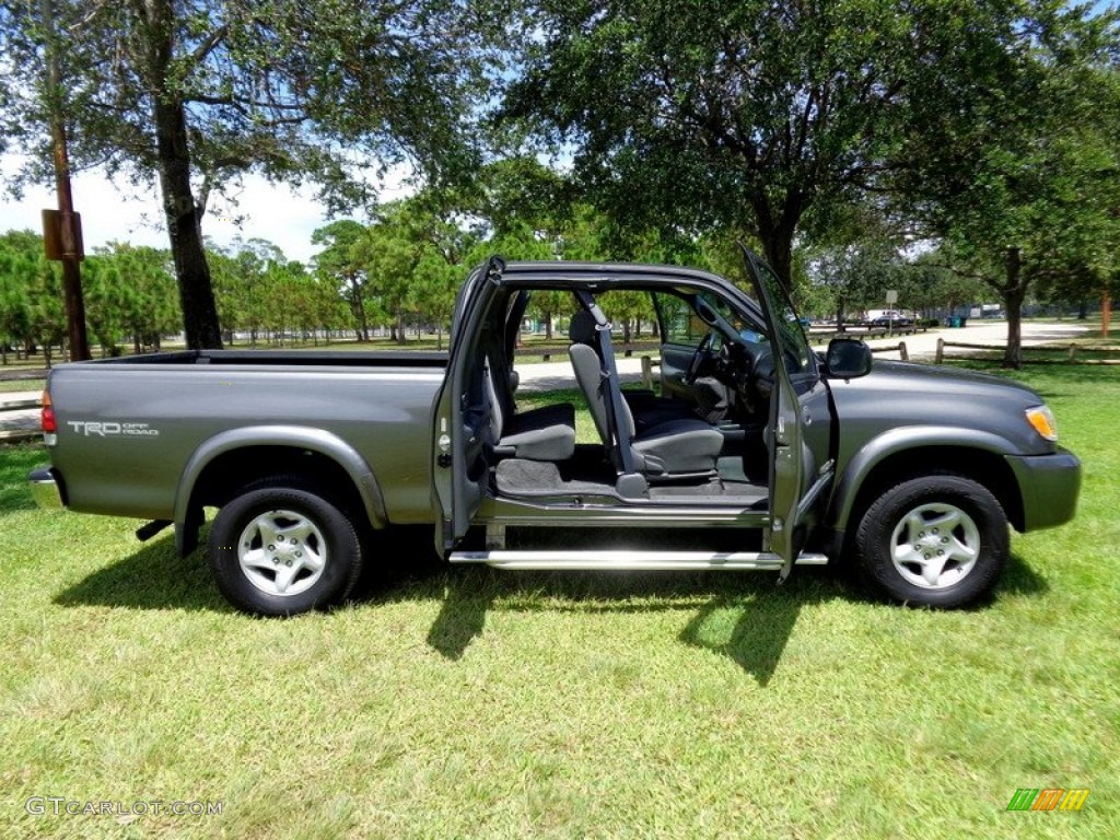 2003 Tundra SR5 Access Cab 4x4 - Phantom Gray Pearl / Gray photo #3