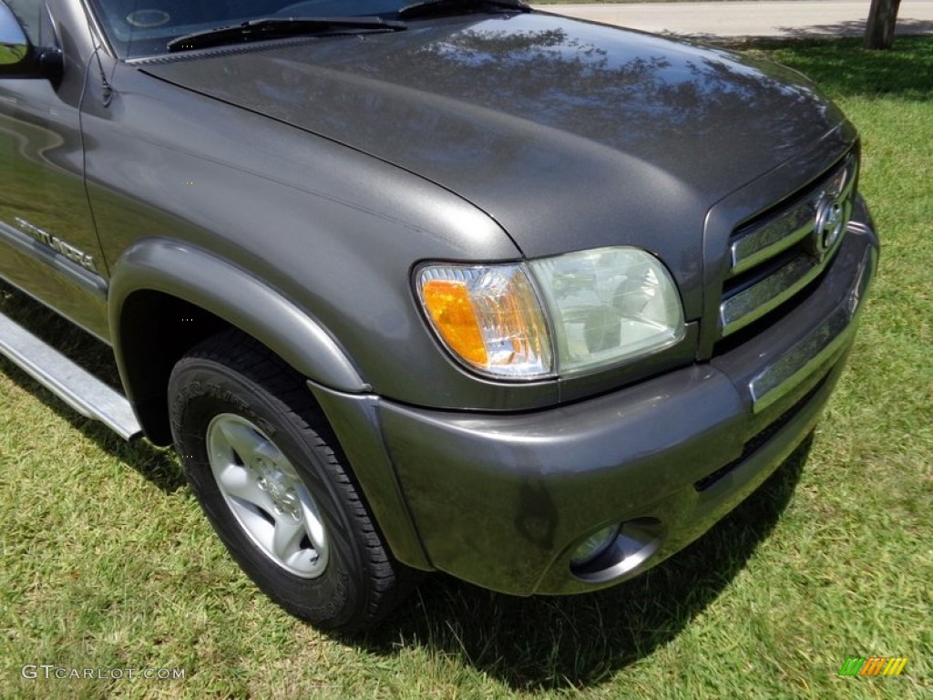 2003 Tundra SR5 Access Cab 4x4 - Phantom Gray Pearl / Gray photo #19