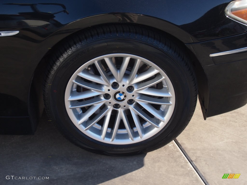 2005 7 Series 745Li Sedan - Jet Black / Black/Natural Brown photo #2