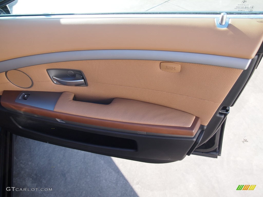 2005 7 Series 745Li Sedan - Jet Black / Black/Natural Brown photo #4