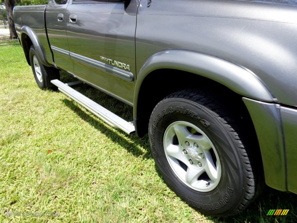 2003 Tundra SR5 Access Cab 4x4 - Phantom Gray Pearl / Gray photo #37