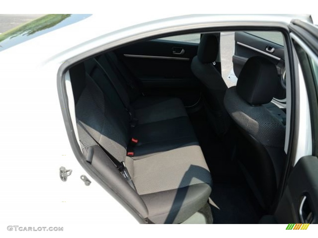 2012 Galant FE - White Pearl / Black photo #15